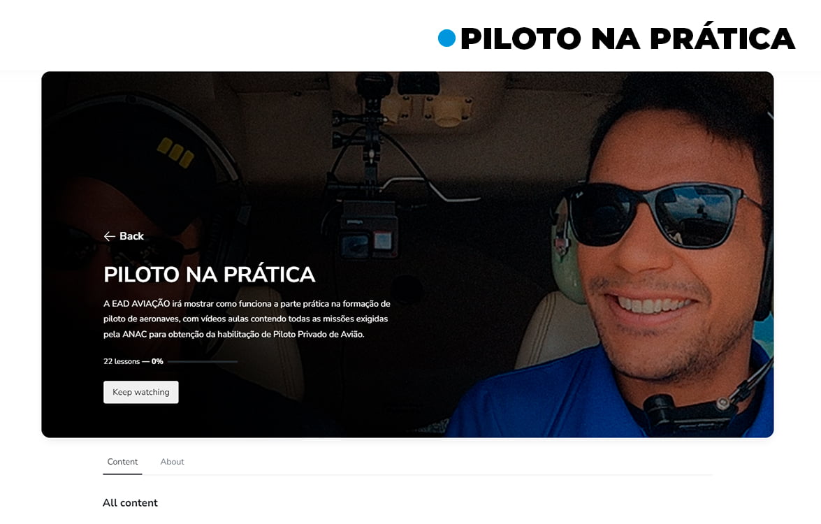 PILOTO NA PRÁTICA