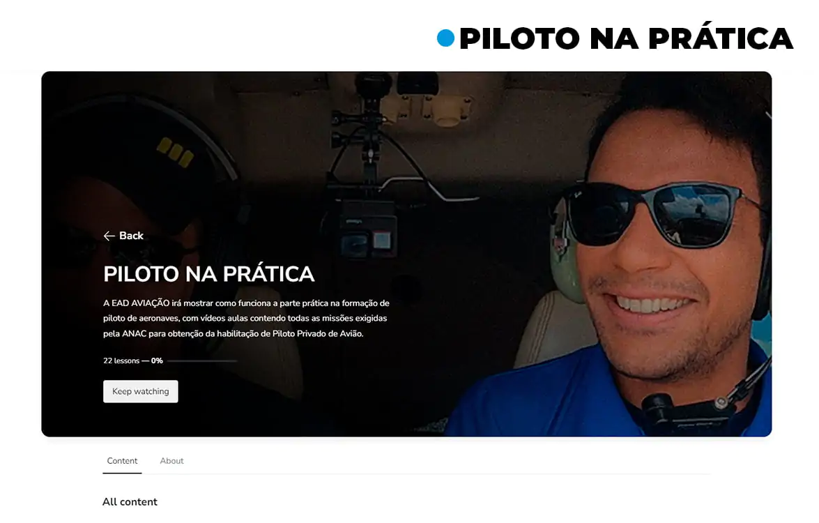 PILOTO NA PRÁTICA